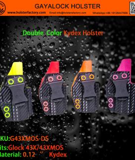 Double Color  Kydex Holster For G43XMOS