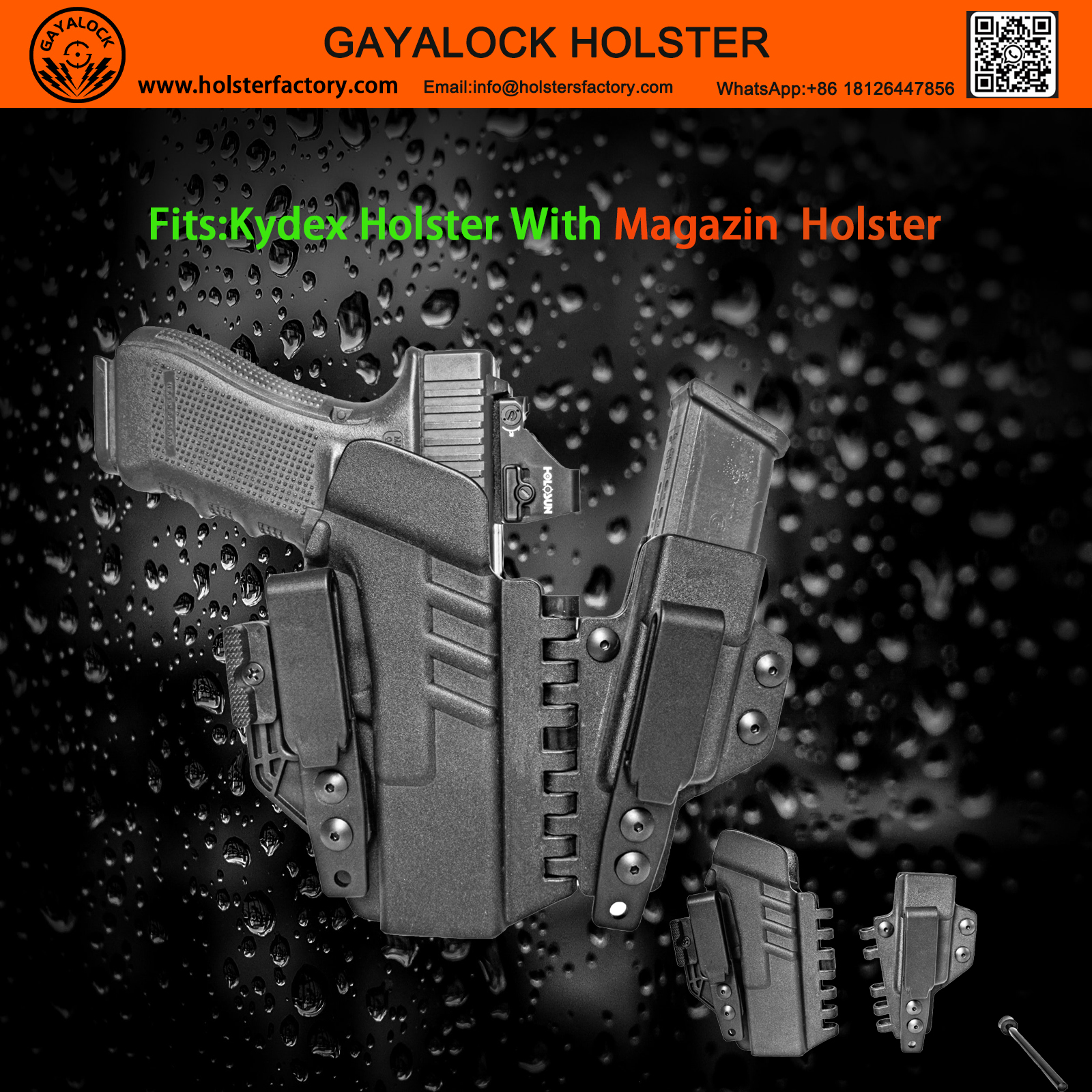 Kdex Holster With Magazine Holster 