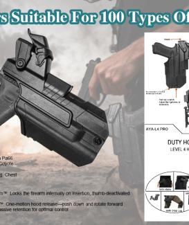 Duty  Holster  Fits  Of  100 Types Pistols