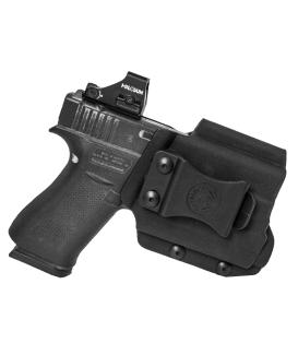 IWB Holster Fits Glock 43X MOS With  Baldr MINI and Baldr S  gunlight
